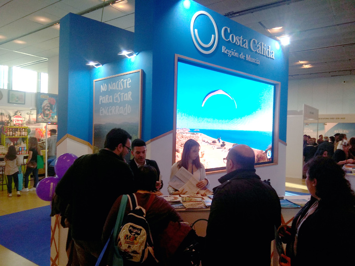 La Región de Murcia presenta al público aragonés su catálogo de experiencias turísticas