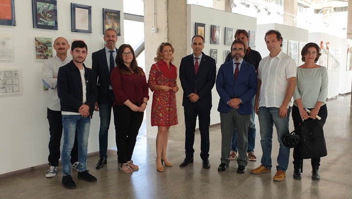 Una exposición muestra la conexión entre las culturas española y árabe a través del comic