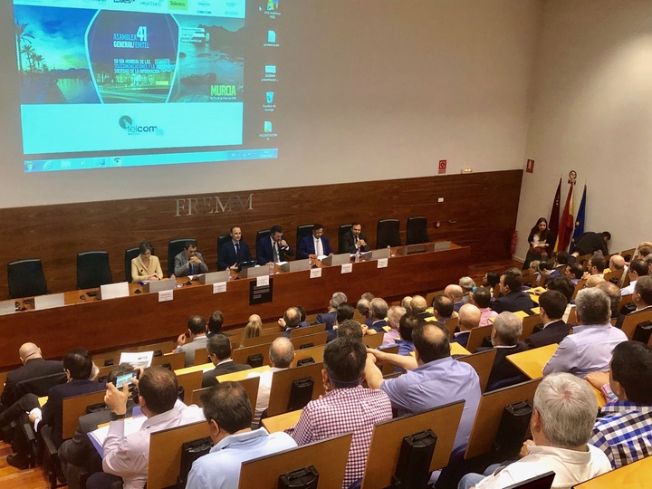 Apertura de la jornada 'Telcom 19 Murcia: Innovación y emprendimiento al servicio de la Sociedad'