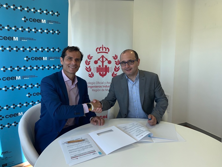 Convenio con el Colegio Oficial de Ingenieros Industriales de la Región de Murcia