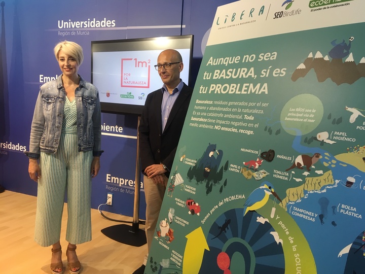 La Comunidad participa en la campaña de limpieza y concienciación ambiental '1m2 por la naturaleza' con 10 puntos de recogida de residuos