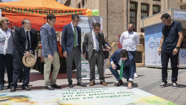 Fernando López Miras en el acto solidario con motivo del Día Nacional del Donante de Órganos y Tejidos (1)