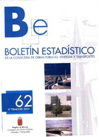 Portada de "Bolétín Estadístico nº62"