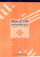 Portada de "Boletín Estadístico nº47"