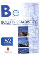 Portada de "Boletín Estadístico nº52"