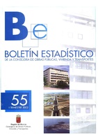 Portada de "Boletín Estadístico nº55"