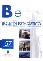 Portada de "Boletín Estadístico nº57"