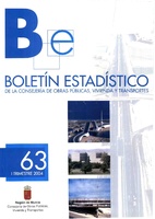 Portada de "Boletín Estadístico nº63"