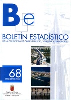 Portada de "Boletín Estadístico nº68"