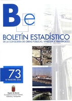 Portada de "Boletín Estadístico nº73"