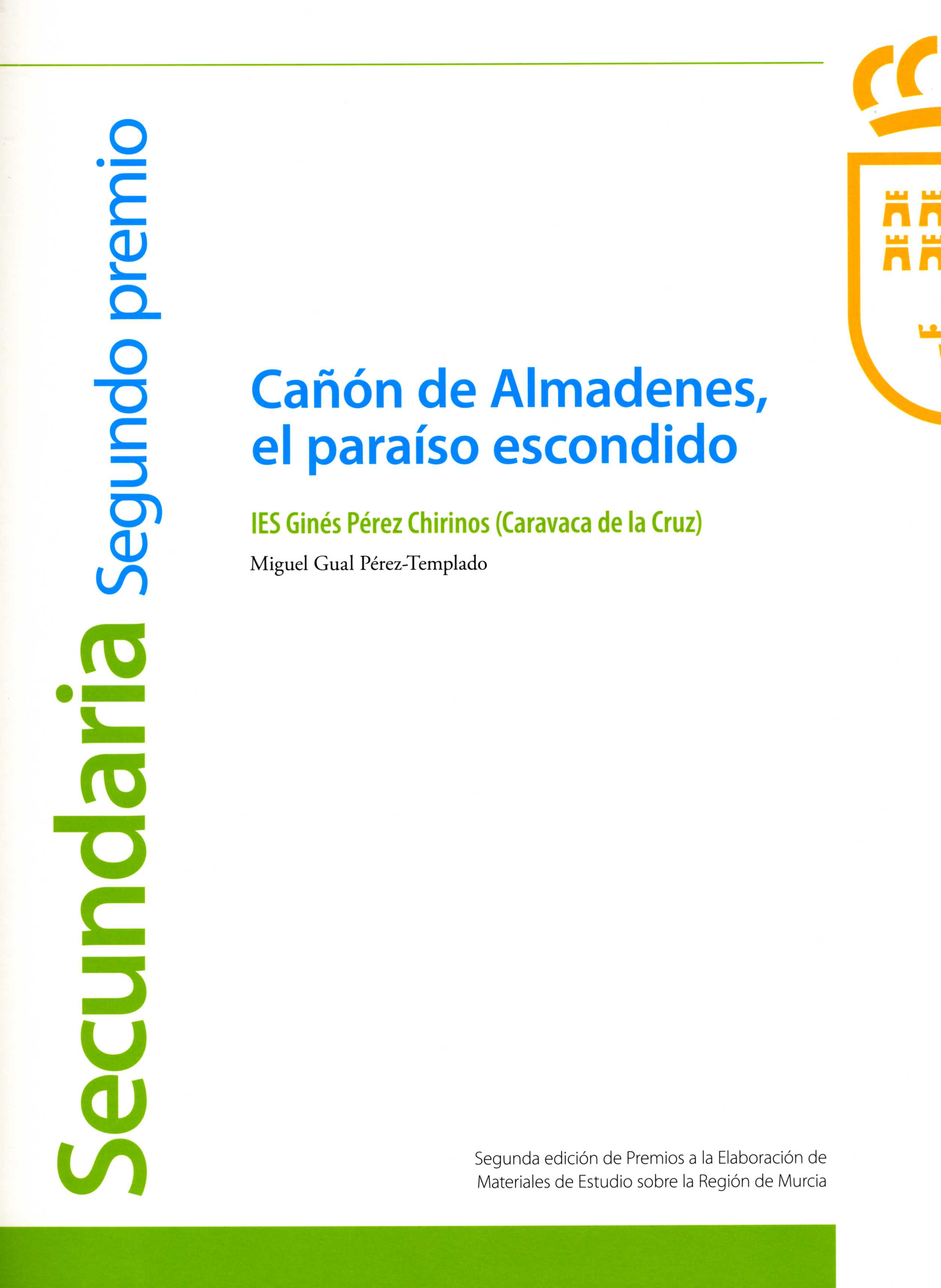 Portada de "Cañón de Almadenes, el paraíso escondido"