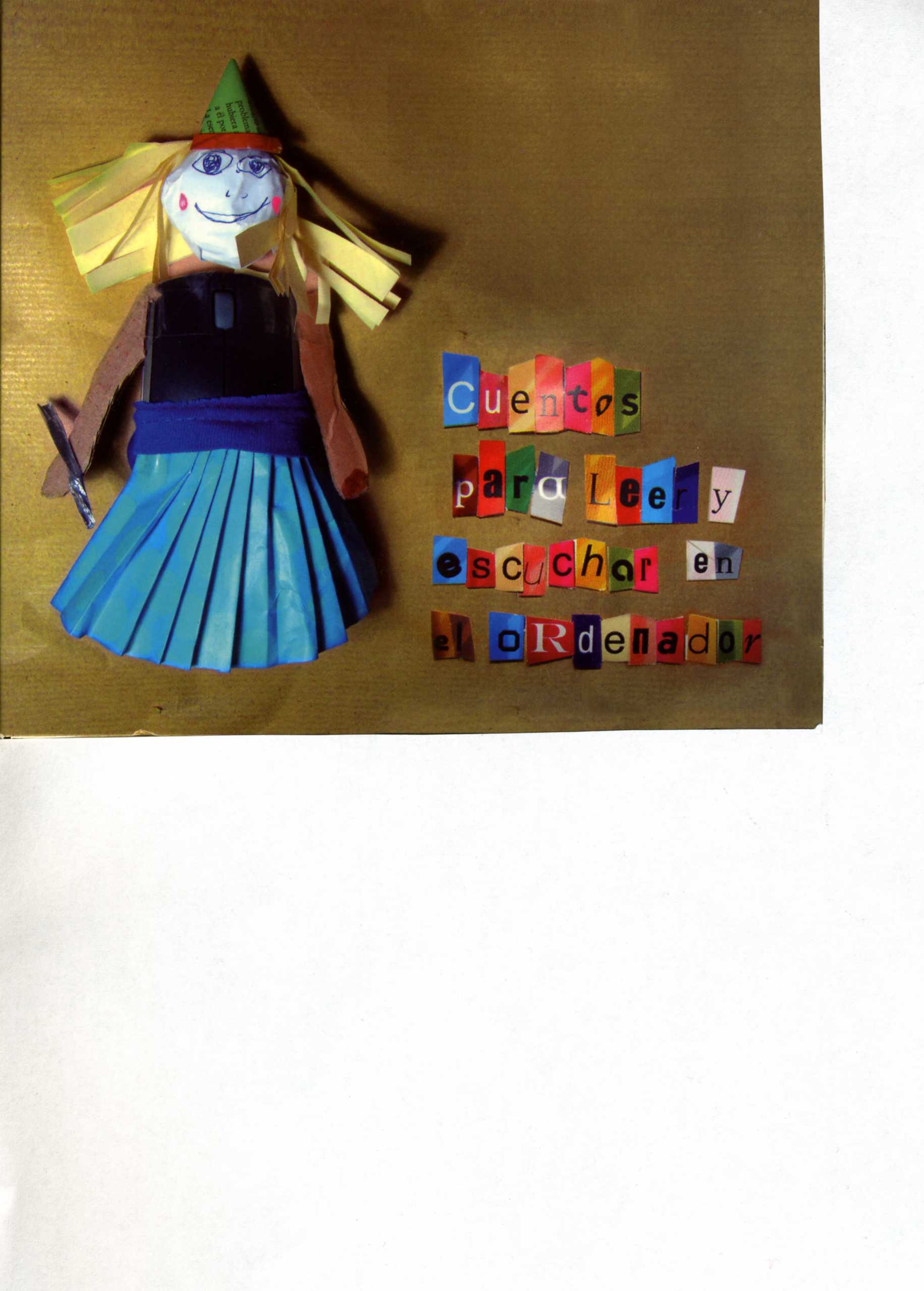 Portada de "Cuentos para leer y escuchar en el ordenador [CD-ROM]"