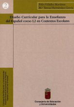 Portada de "Diseño curricular para la enseñanza del español como L2 en contextos escolares"