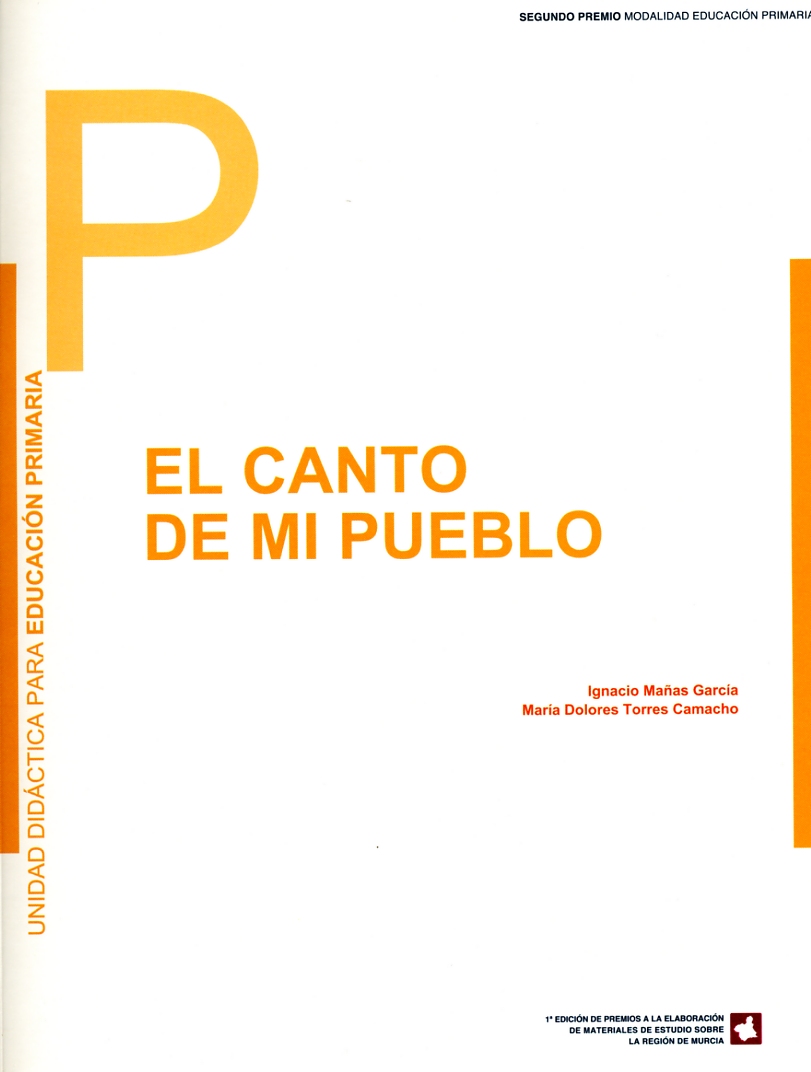 Portada de "El canto de mi pueblo : unidad didáctica para educación primaria"