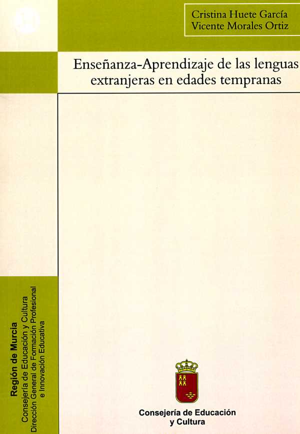 Portada de "Enseñanza-aprendizaje de las lenguas extranjeras en edades tempranas"