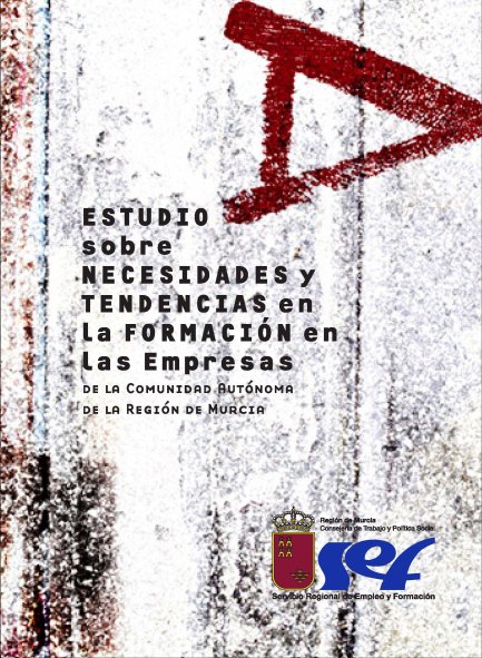 Portada de "Estudio sobre necesidades y tendencias en la formación en las empresas"