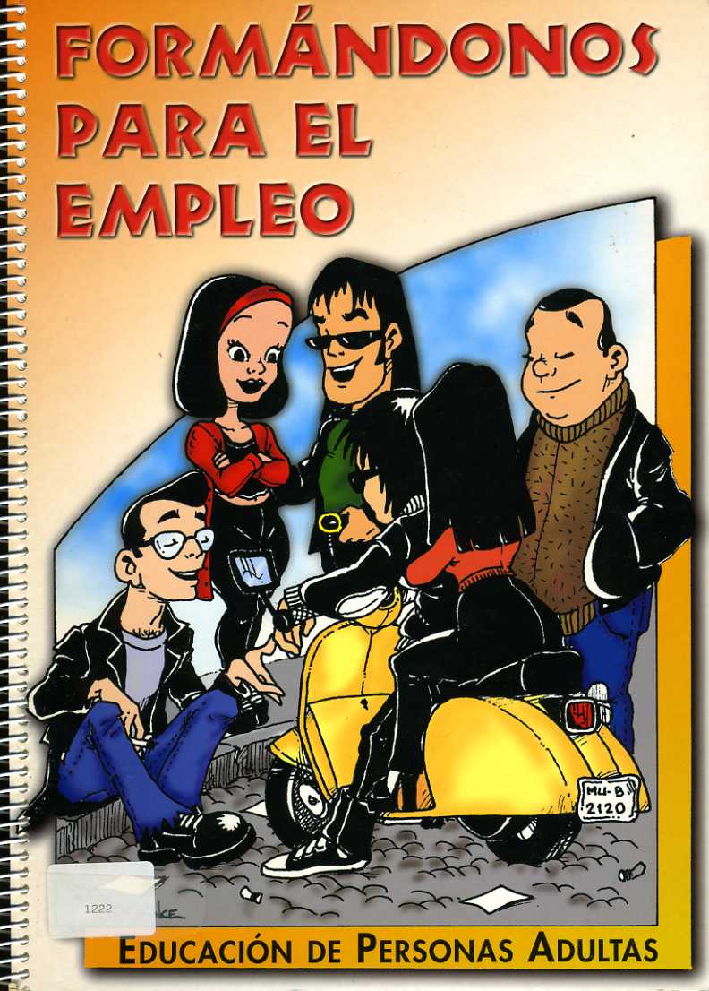 Portada de "Formándonos para el empleo : educación de personas adultas"