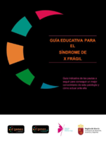 Portada de "Guía educativa para el síndrome X frágil"