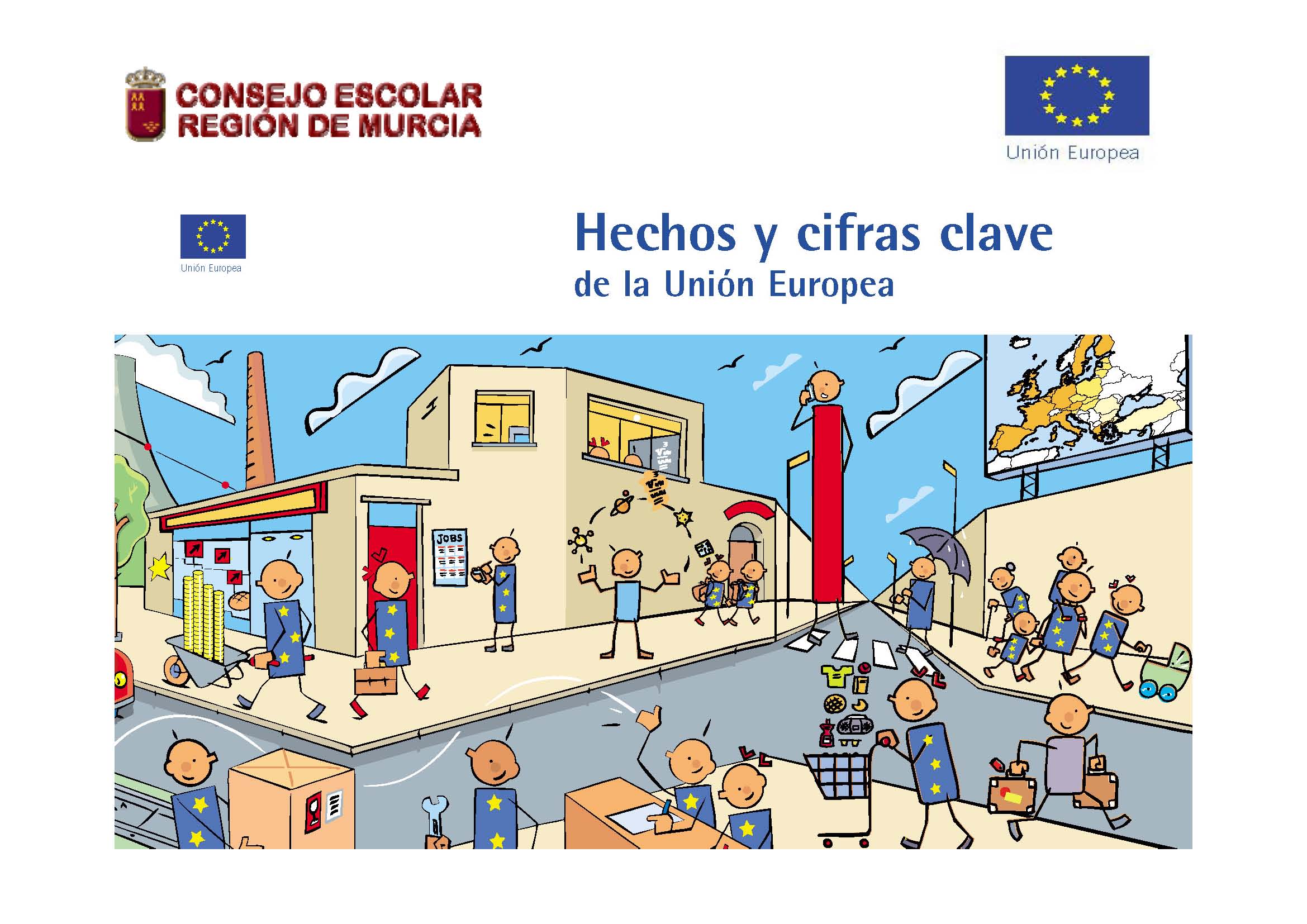 Portada de "Hechos y cifras clave de la Unión Europea"