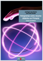 Portada de "Hologramas como recurso didáctico en Primaria. Cuerpos geométricos"