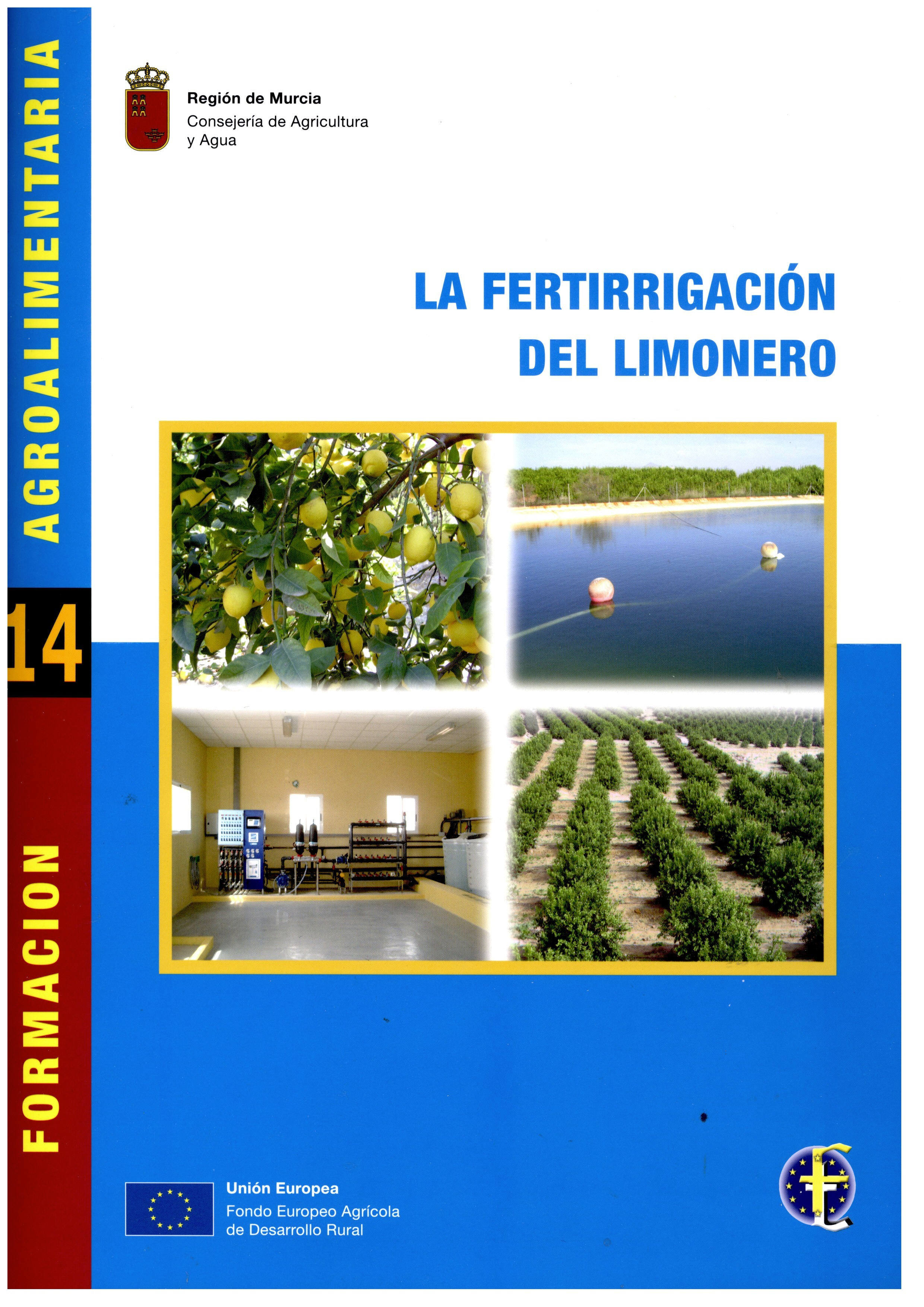 Portada de "La fertirrigación del limonero"