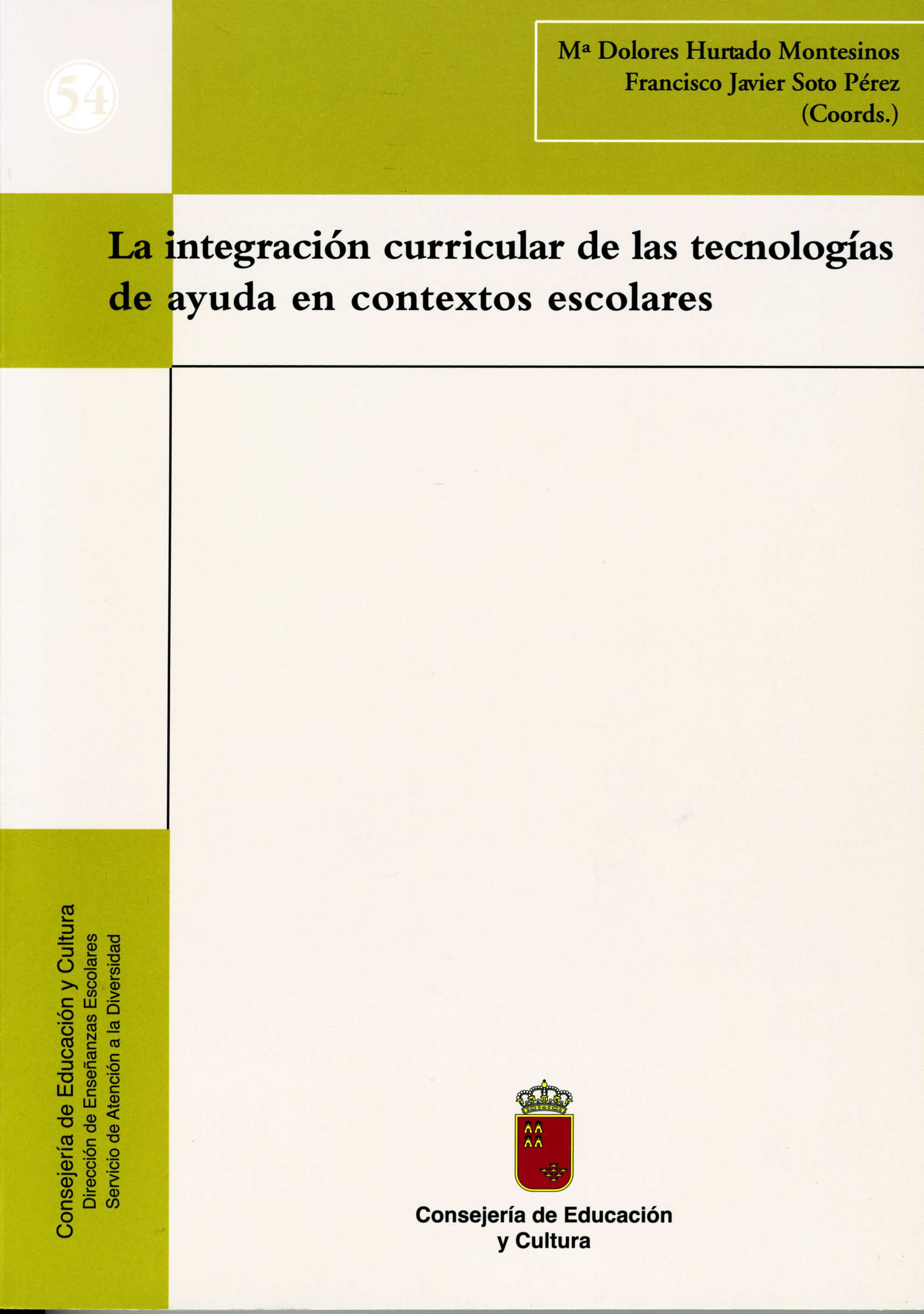 Portada de "La integración curricular de las tecnologías de ayuda en contextos escolares"