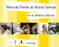 Portada de "Manual frente al acoso sexual en el ámbito laboral"