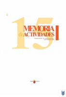 Portada de "Memoria 2015"