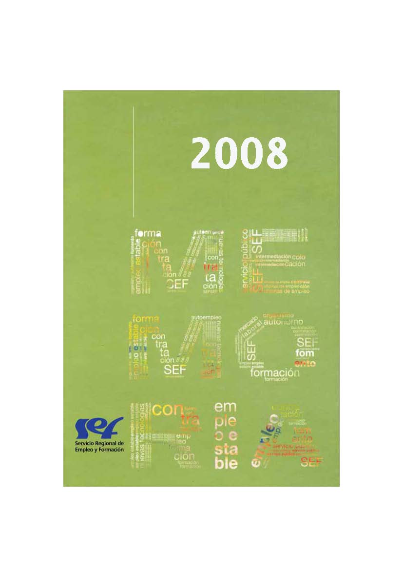 Portada de "Memoria del SEF 2008"