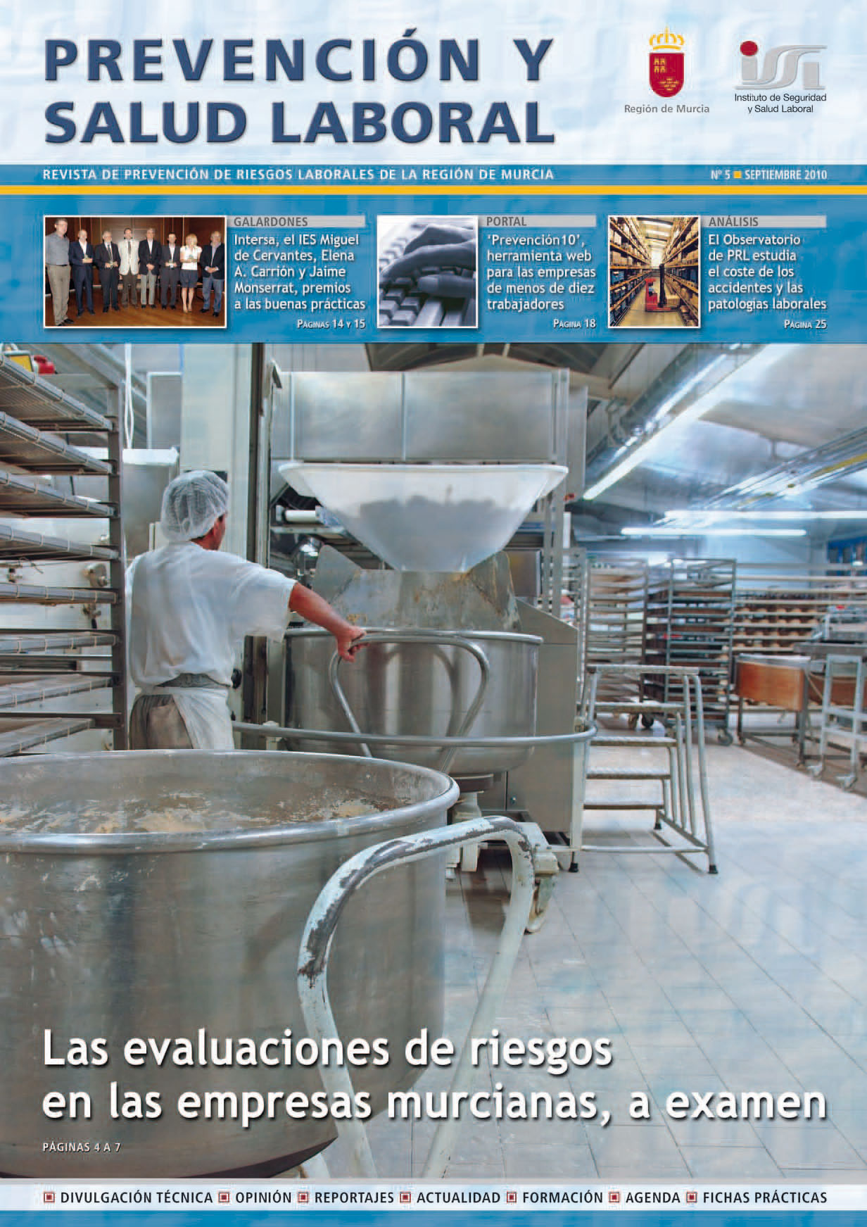 Portada de "Nº 5 - Septiembre 2010"