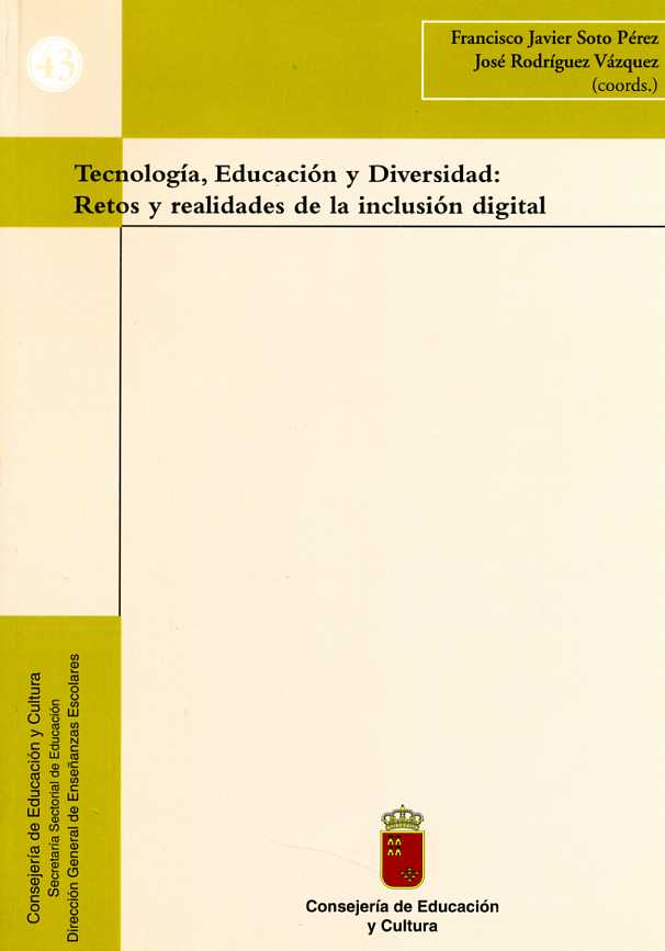 Portada de "Tecnología, educación y diversidad. Retos y realidades de la inclusión digital"