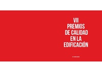 Portada de "VII Premios de Calidad en la Edificación"