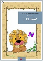 Portada de "Leo, leo... ¡El león!"