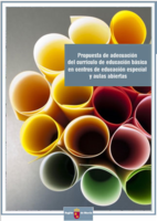 Portada de "Propuesta de adecuación del currículo de educación básica en centros de educación especial y aulas abiertas"