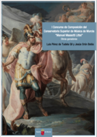 Portada de "I Concurso de Composición del Conservatorio Superior de Música de Murcia "Manuel Massotti Littel" Obras ganadoras"