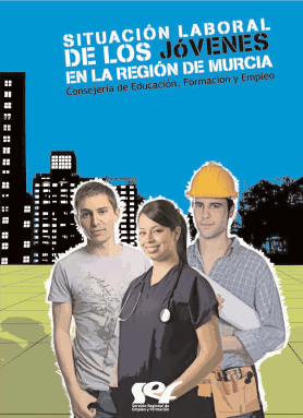 Portada de "Situación laboral de los jóvenes en la Región de Murcia"