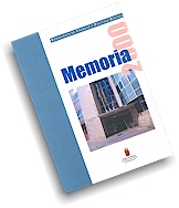 Portada de "Memoria 2000 Consejería de Trabajo y Política Social."