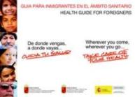 Portada de "Guía para inmigrantes en el ámbito sanitario"