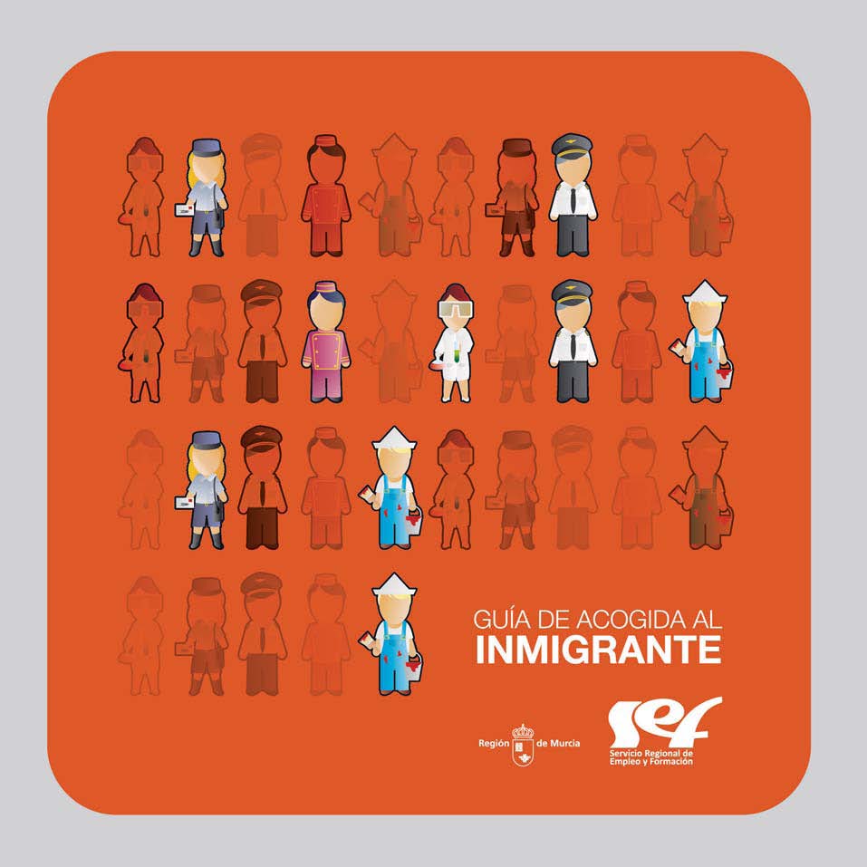 Portada de "Guía de acogida al inmigrante español"