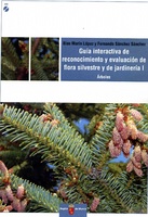 Portada de "Guía interactiva de reconocimiento y evaluación de flora silvestre y de jardinería I : árboles"