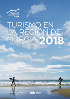 Portada de "Turismo en la Región de Murcia 2018"
