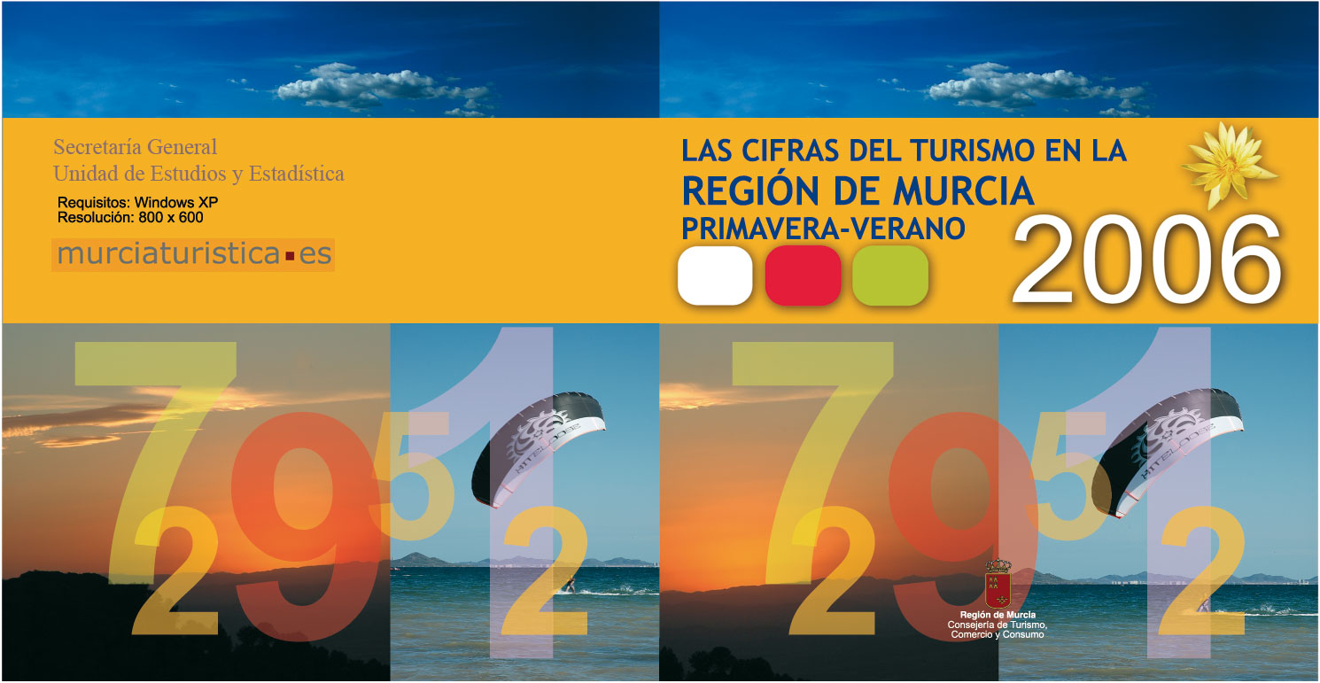 Portada de "Turismo en la Región de Murcia Primavera-Verano 2006"