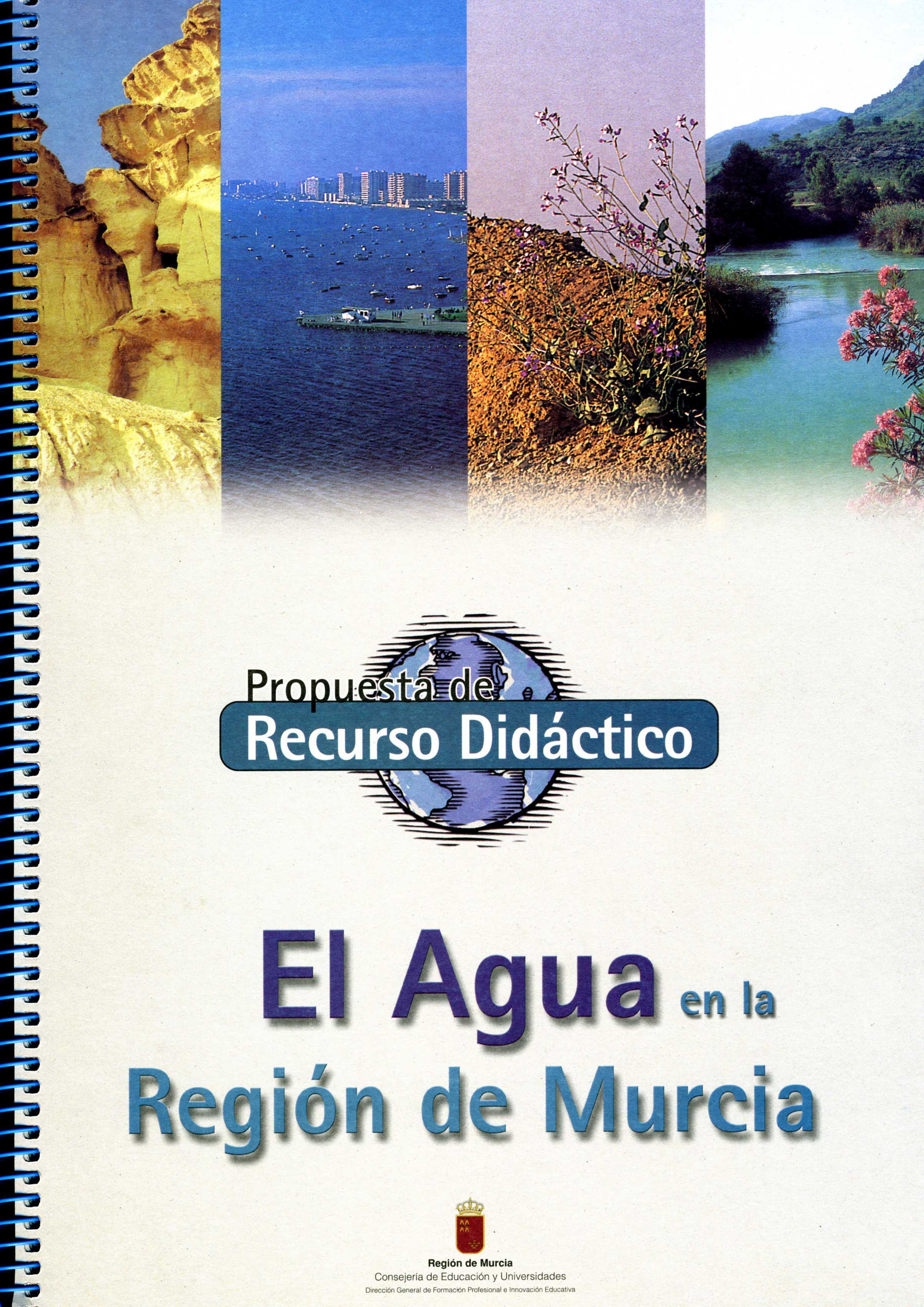 Portada de "El agua en la Región de Murcia : propuesta de recurso didáctico"
