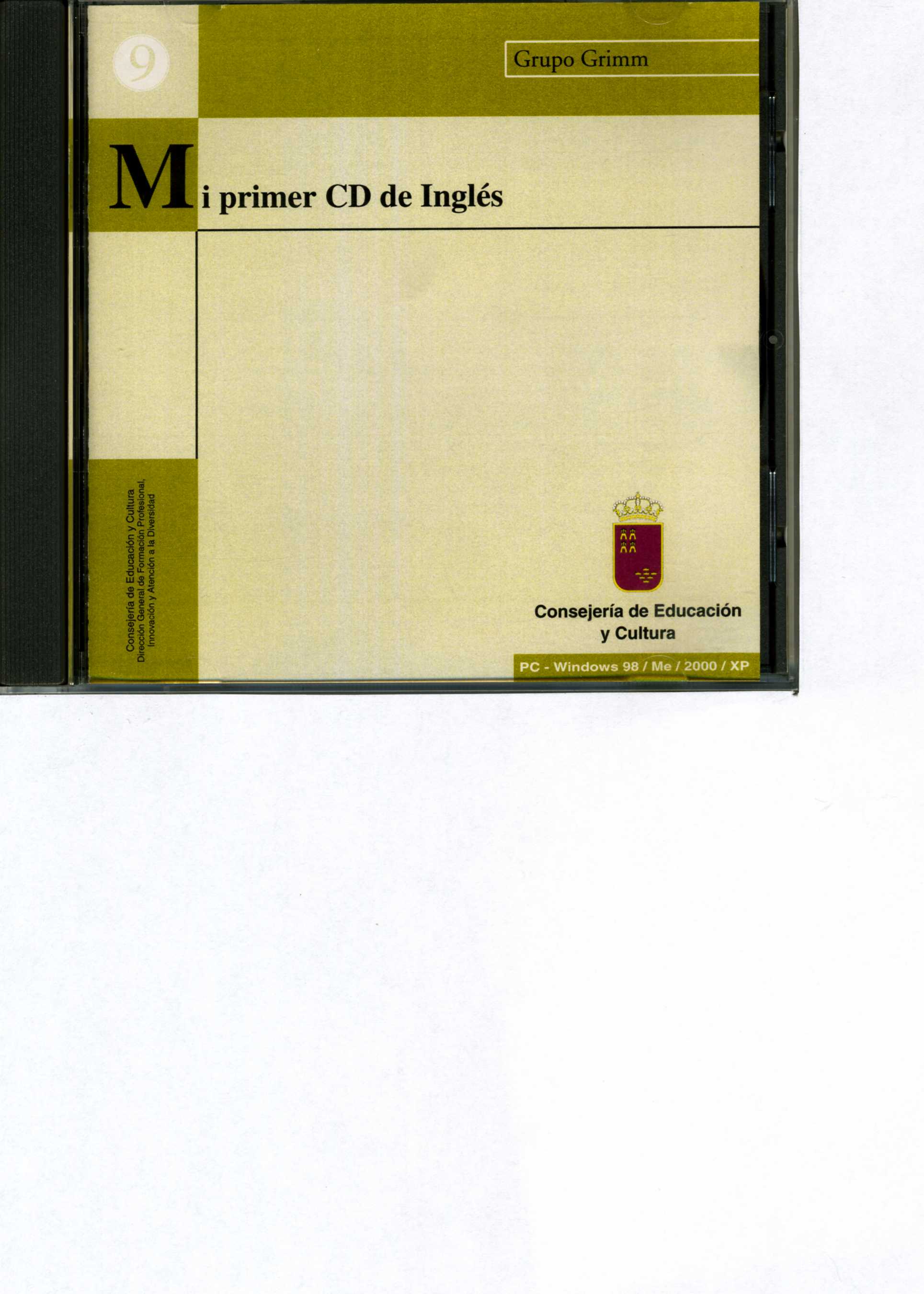 Portada de "Mi primer CD de inglés [CD-ROM]"