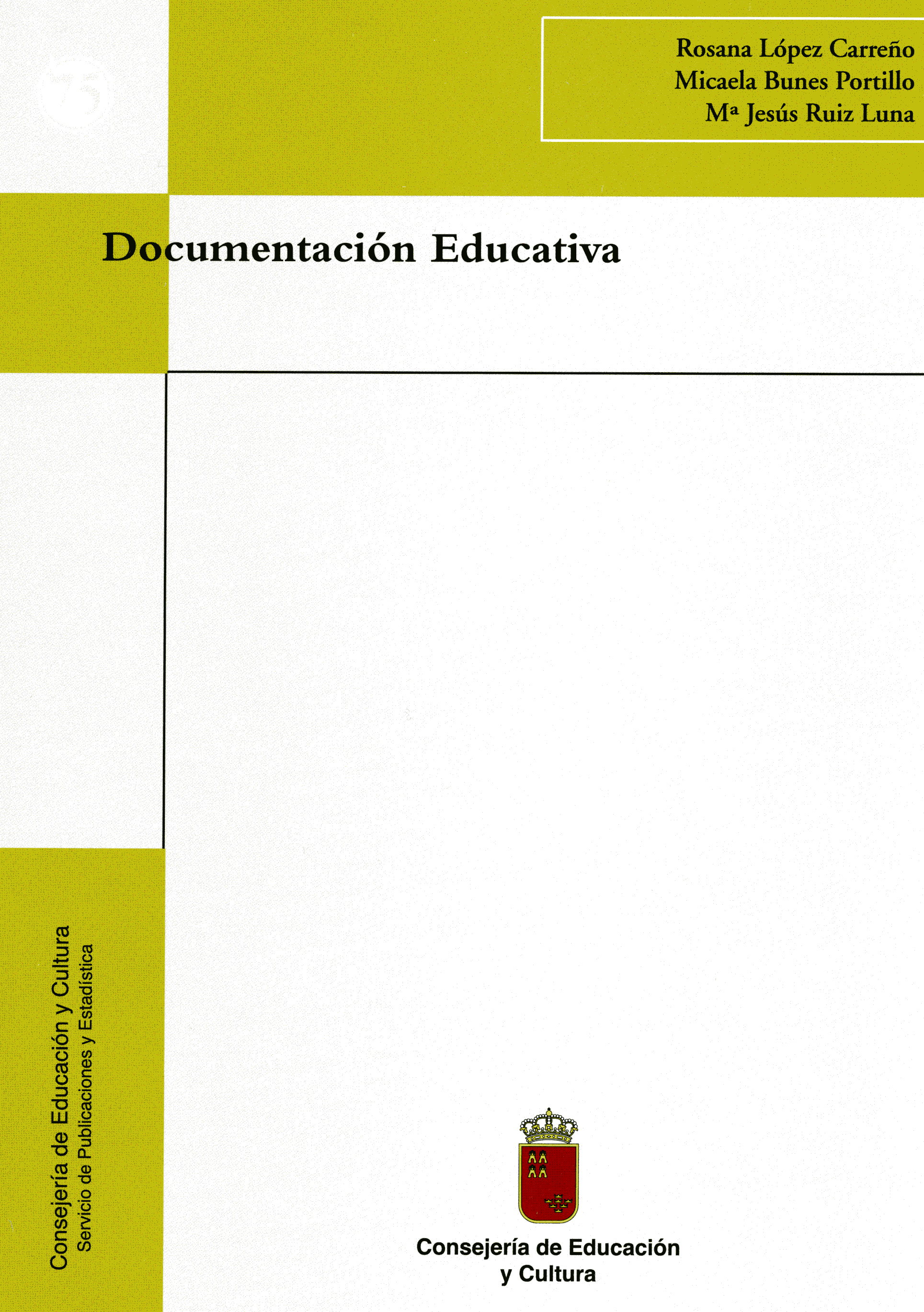 Portada de "Documentación educativa"