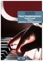 Portada de "Piano complementario I: material auxiliar. Parte 2: repertorio y acompañamientos"