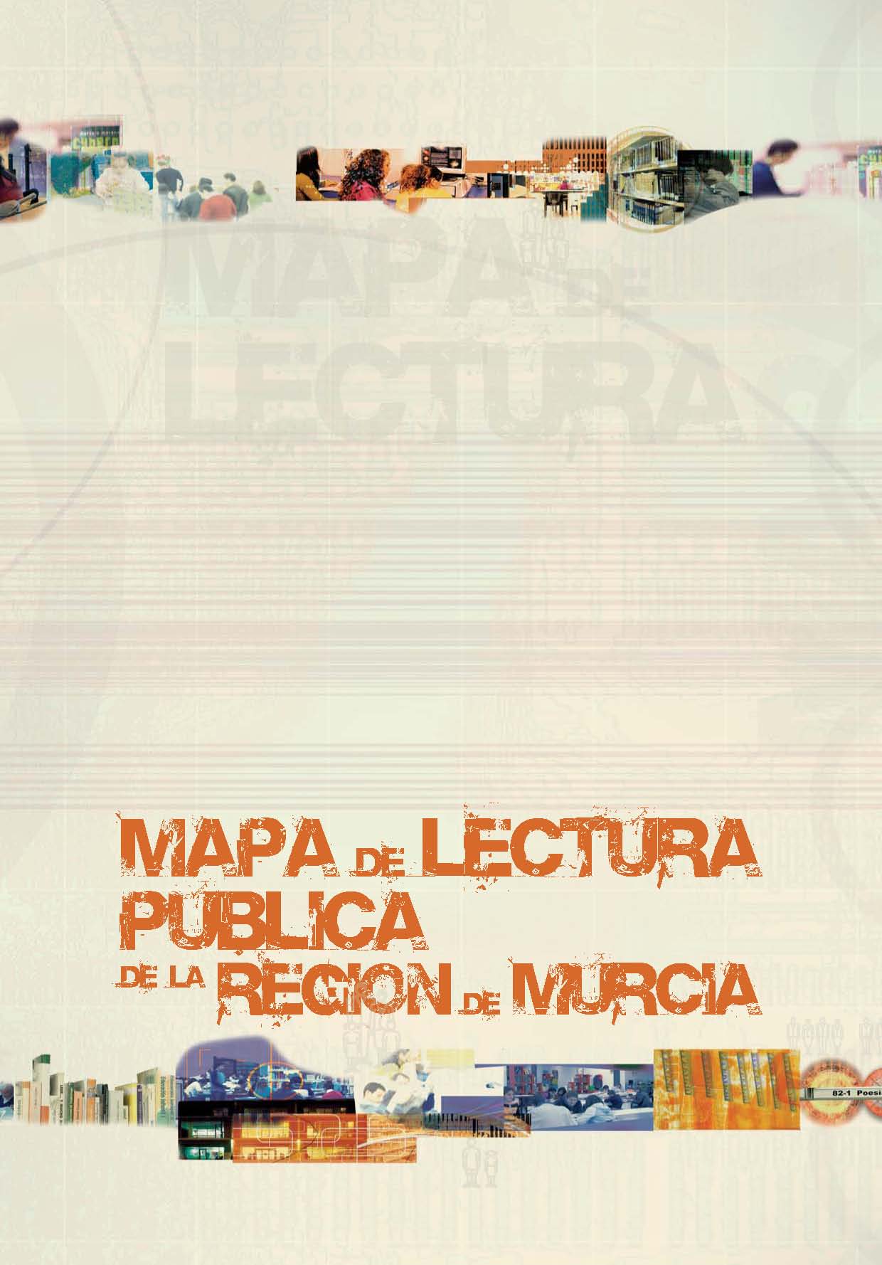 Portada de "Mapa de lectura pública de la Región de Murcia"