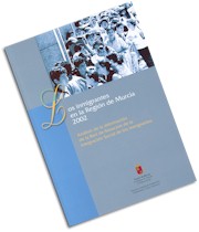 Portada de "Los inmigrantes en la Región de Murcia 2002. Análisis de la información de la Red de situación de la Integración social de los inmigrantes"