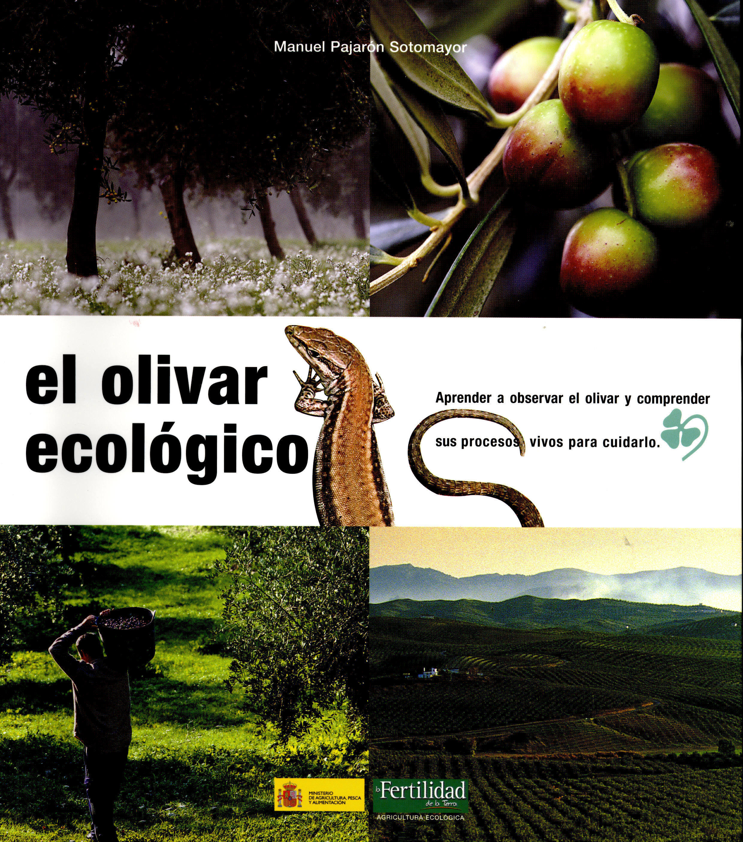 Portada de "El olivar ecológico: aprender a observar el olivar y comprender sus procesos vivos para cuidarlo"