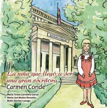 Portada de "La niña que llegó a ser una gran escritora : Carmen Conde"